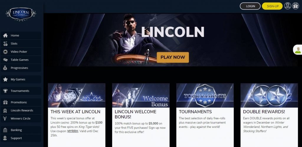 Обзор онлайн казино Lincoln Casino