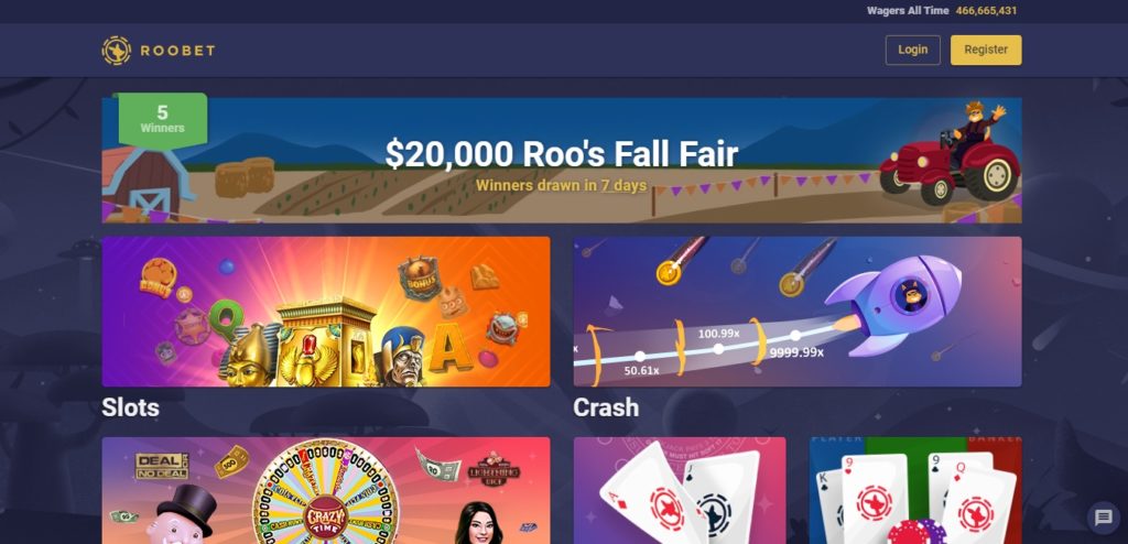 Обзор онлайн казино Roobet Casino